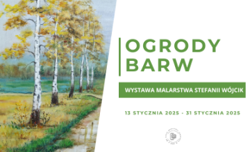 Ogrody barw - wystawa w Filii nr 5